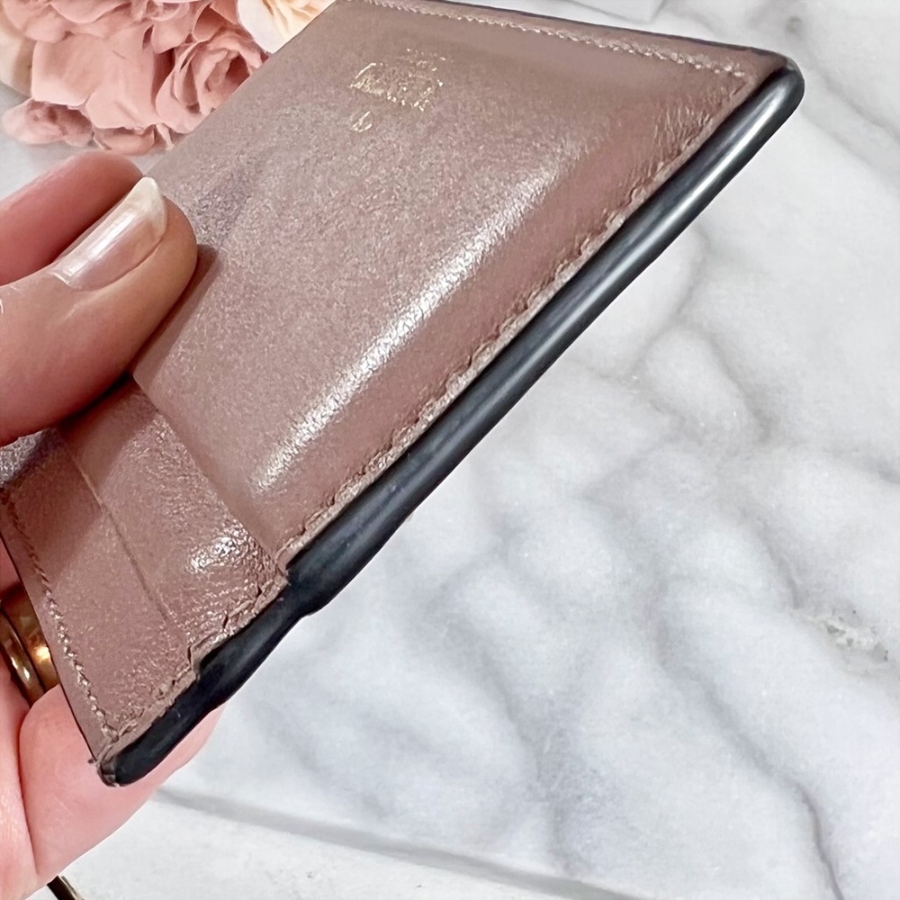 Valentino Garavani Blush Pink Rockstud Card Holder - Picture 9 of 10